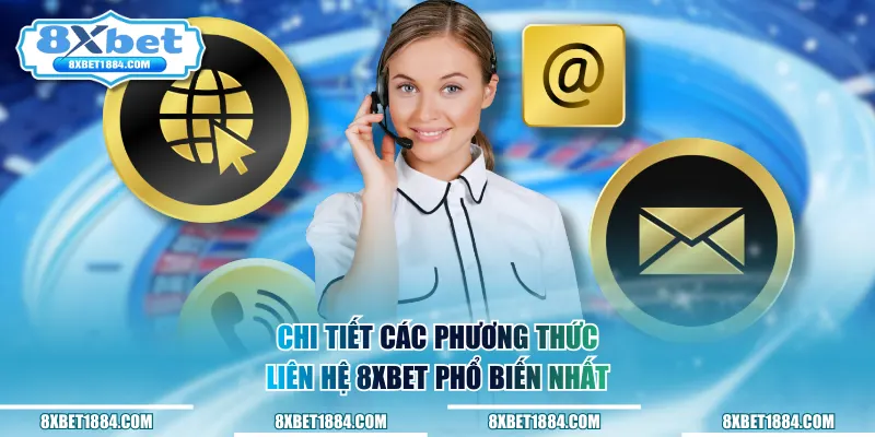 Chi tiết các phương thức liên hệ 8xbet phổ biến nhất